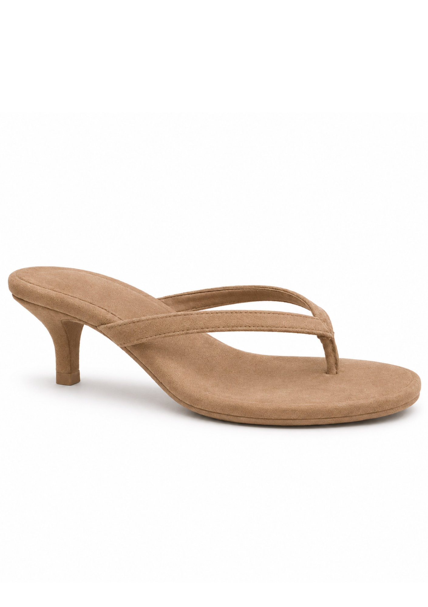 PARIS BEIGE SUEDE HEELS