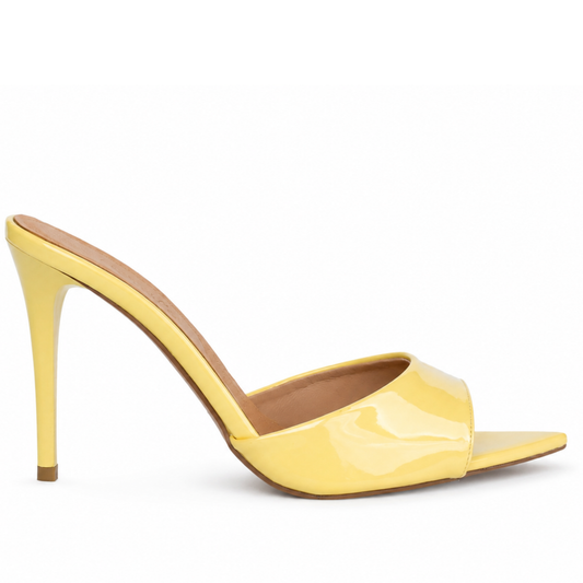 AYLA YELLOW HEELS