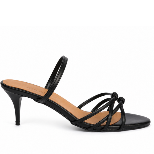 LIORA BLACK HEELS