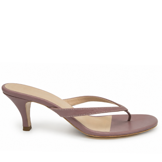 PARIS LILAS LEATHER HEELS