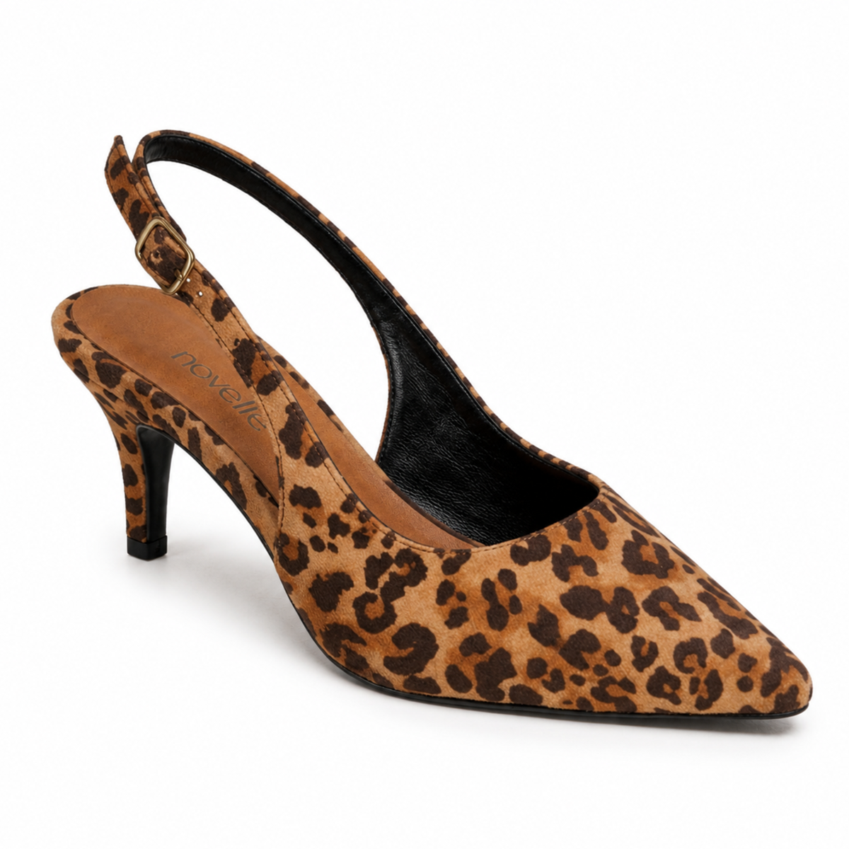 GIA LEOPARD HEELS