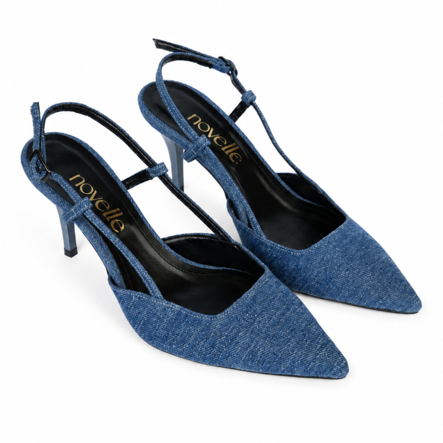 NOA DENIM HEELS