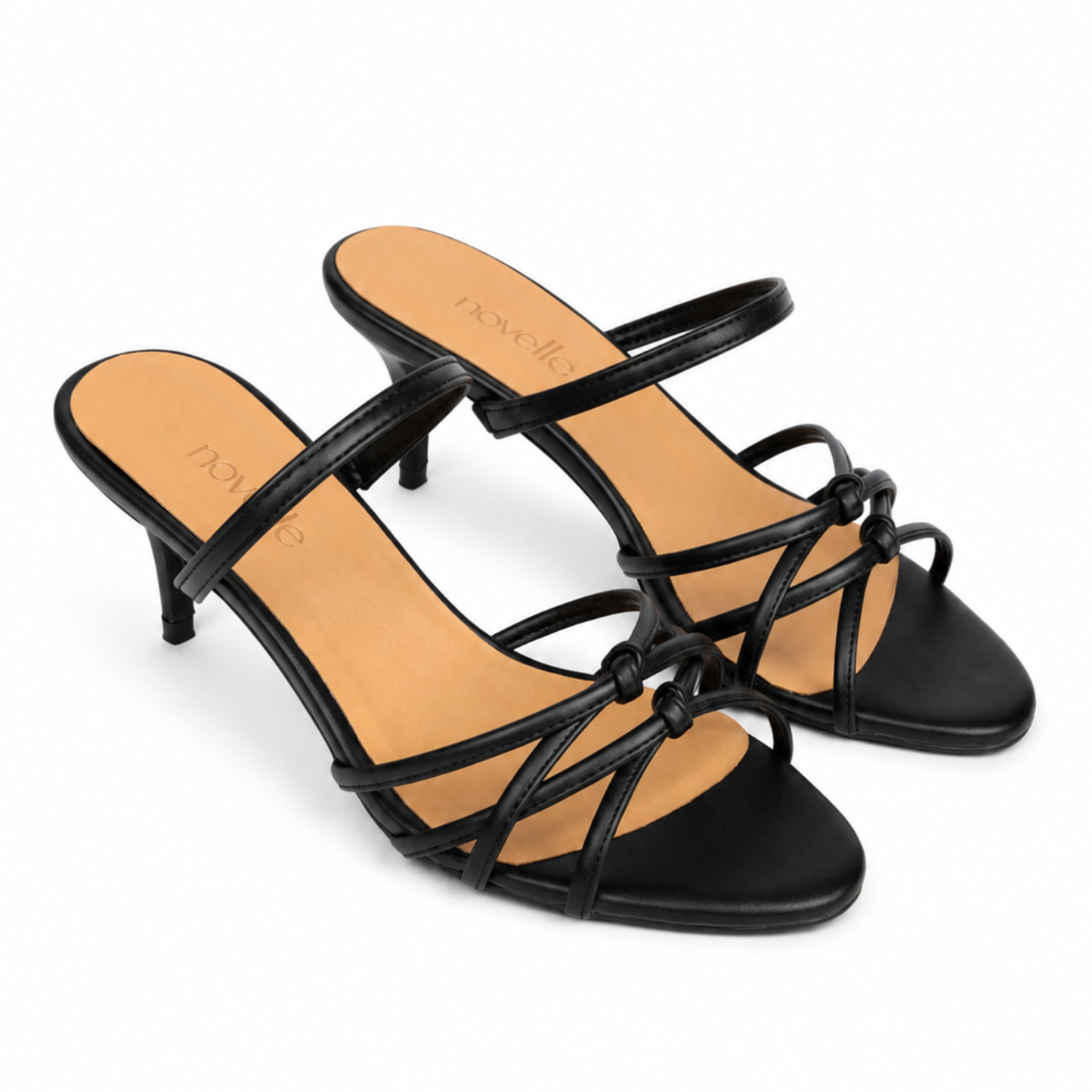 LIORA BLACK HEELS