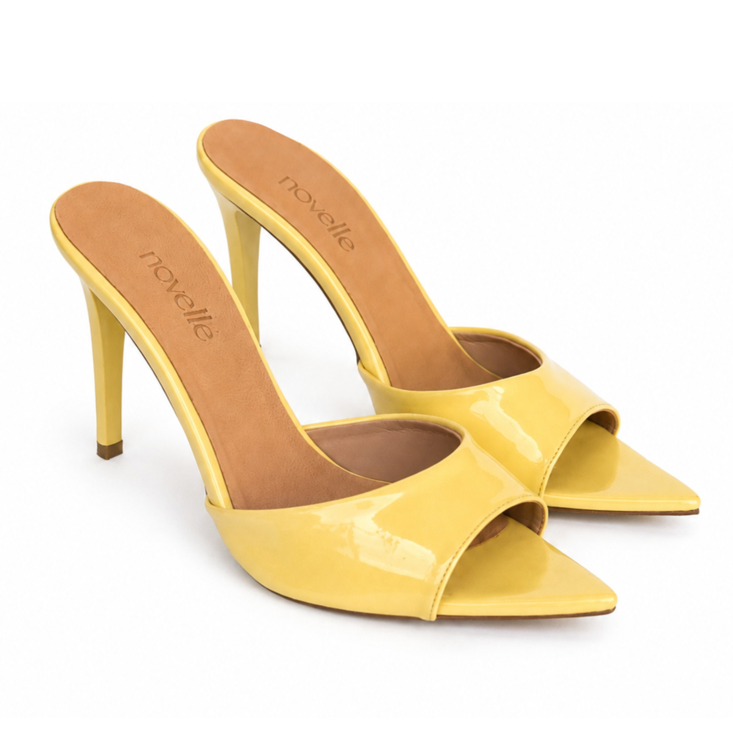 AYLA YELLOW HEELS