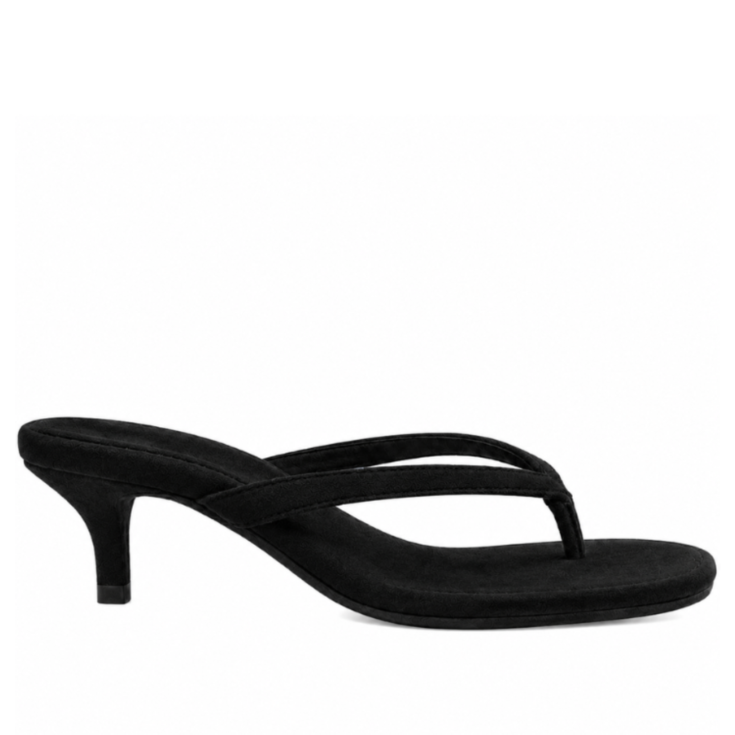 PARIS BLACK SUEDE HEELS