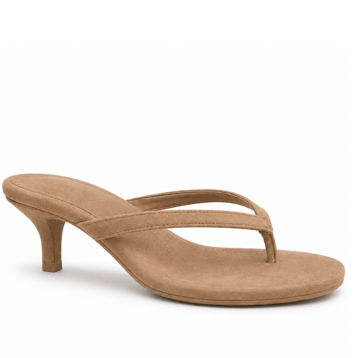 PARIS BEIGE SUEDE HEELS