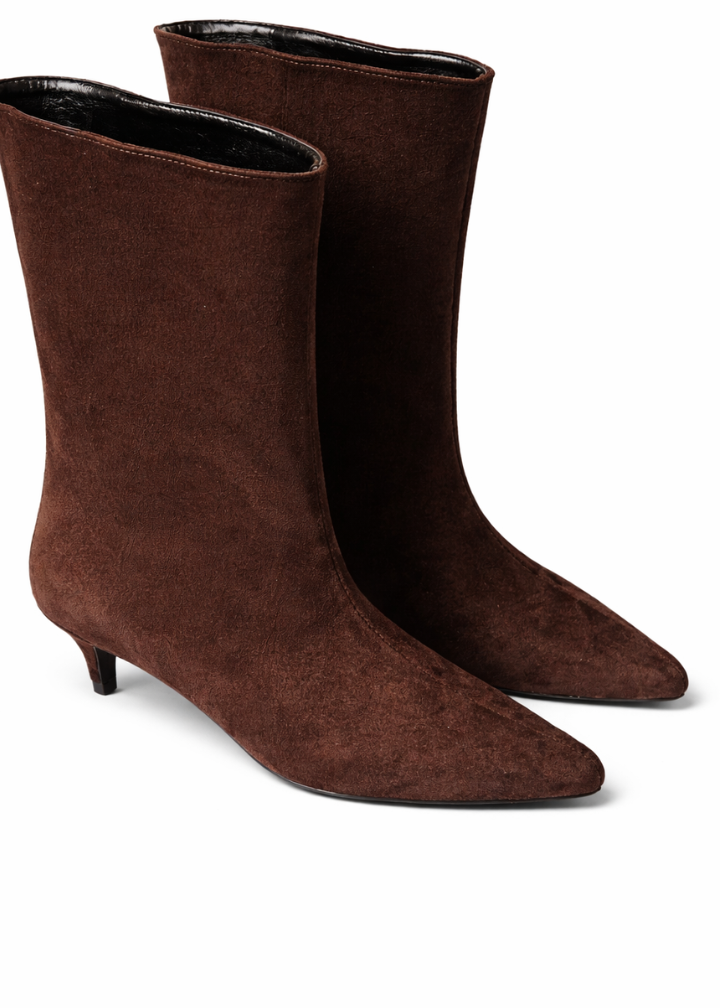 KARA SUEDE BROWN BOOTS
